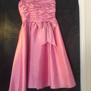 Strapless dress